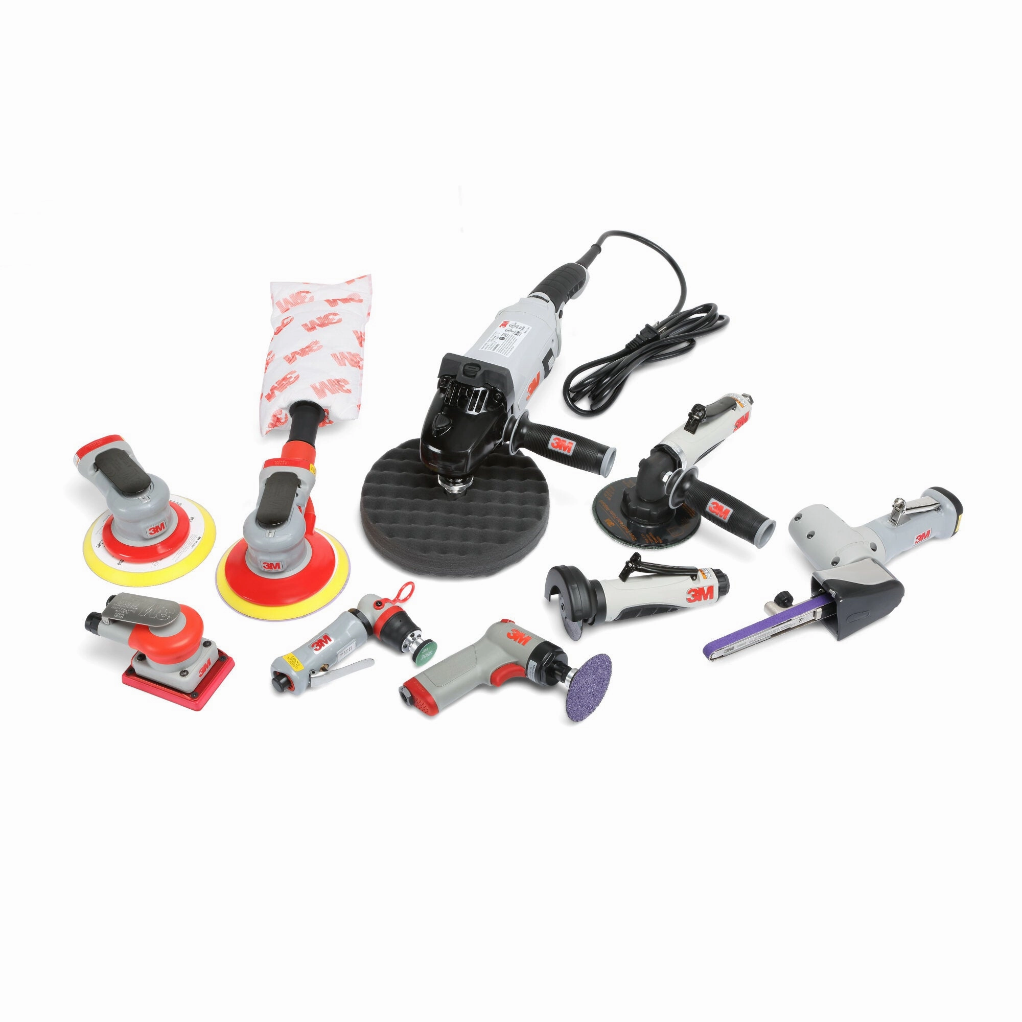 3M Random Orbital Pistol Grip Sander 28353, 3 in 1/8 in Orbit