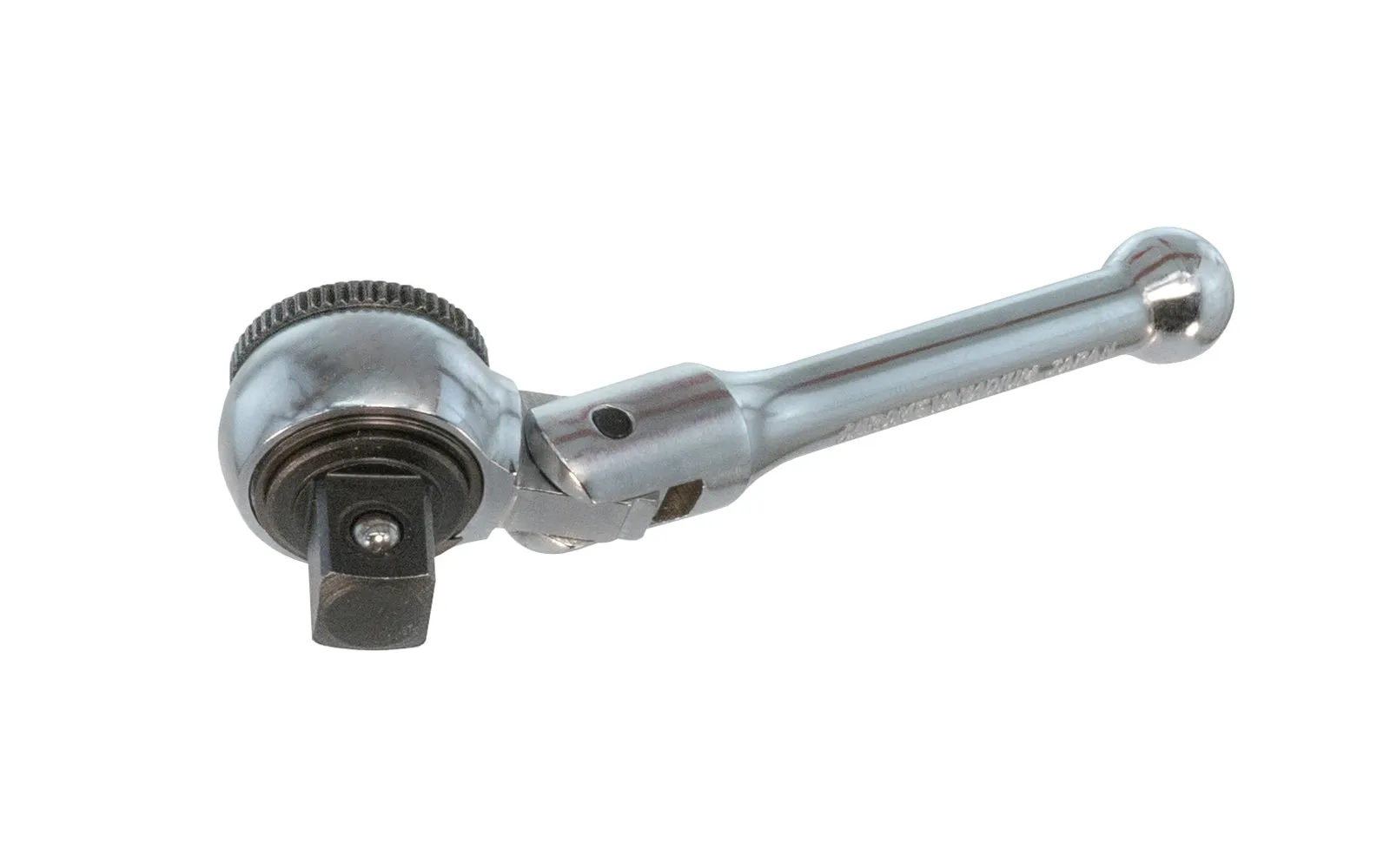 4" Stubby Ratchet 3/8" DR with Flex Head