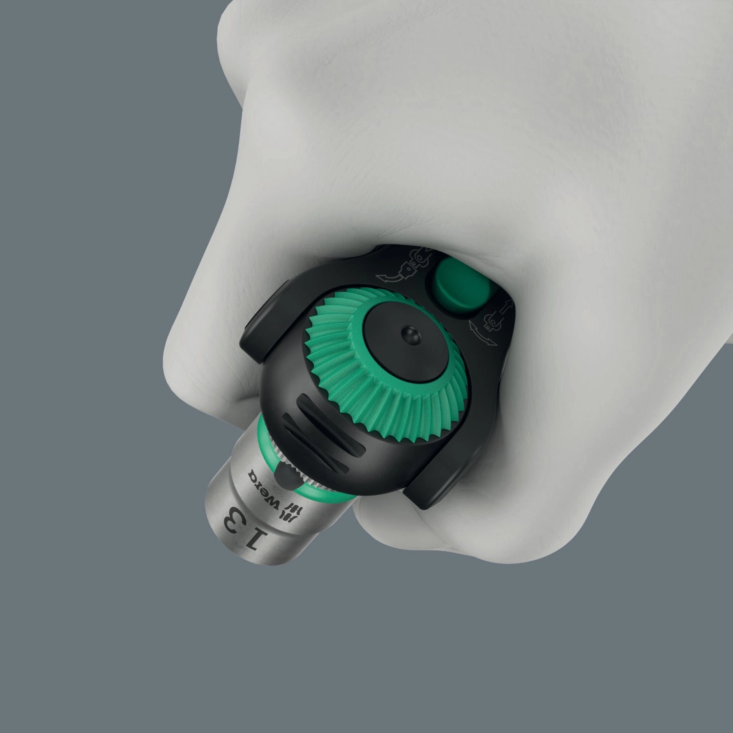 (PRE-ORDER) Wera 8000 A Black Edition Zyklop Speed Ratchet with 1/4" Drive