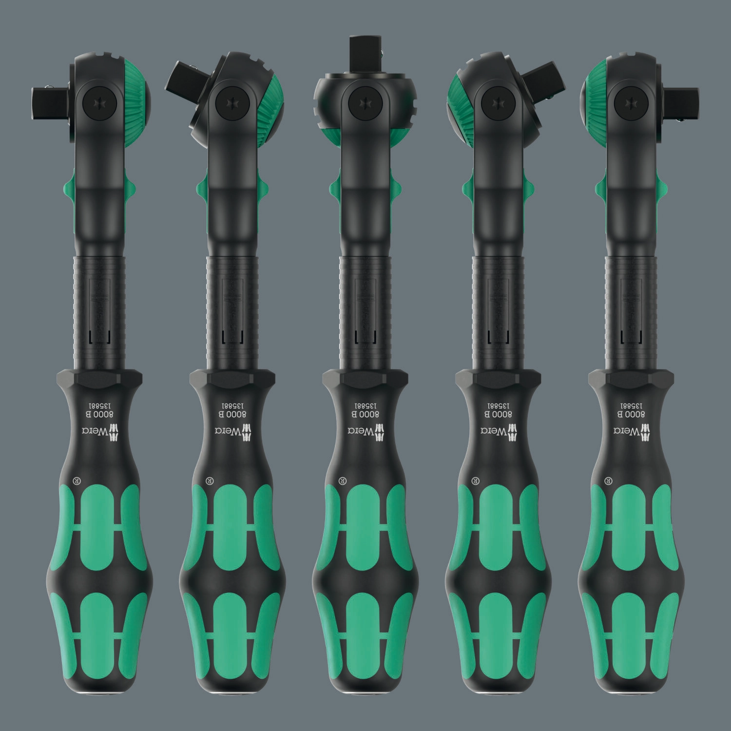 (PRE-ORDER) Wera 8000 B Black Edition Zyklop Speed Ratchet with 3/8" Drive