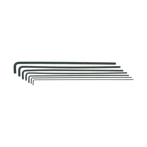 Bondhus 25445 ProGuard Hex End L-Wrenches Set, 5/64" - 1/4", 7 Pc.