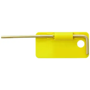 Bondhus 39164 5mm x 119mm Hex Tip Long Arm L-Key with GoldGuard Finish