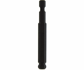 Bondhus 10876 10 x 76mm Ball End Hex Tip Power Bit with ProGuard Finish