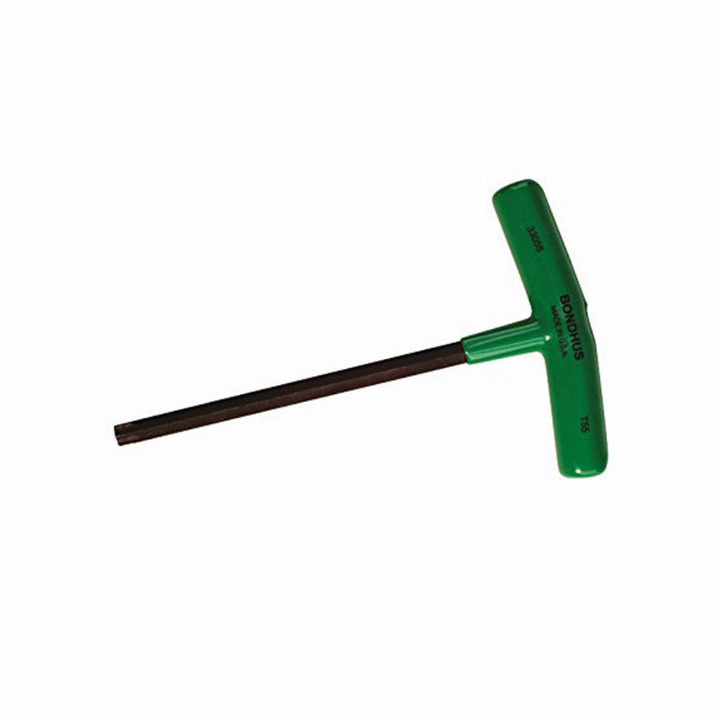 Bondhus 33040 T40 x 7.9" Star Tip Graduated T-Handle with ProGuard Finish, 2 Piece