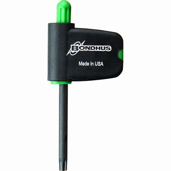 Bondhus 34415 T15 Star Tip Flag Handle Driver with ProGuard Finish, 1.5", 2 Piece