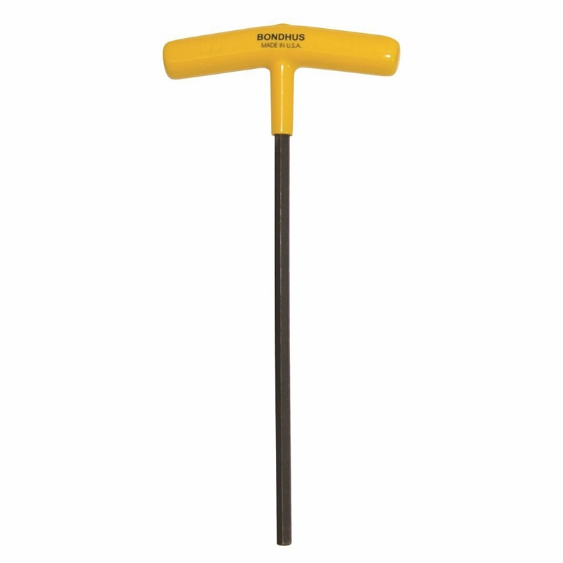 Bondhus 45209 5/32 x 6" Hex Tip T-Handle with ProGuard Finish, Tagged and Barcoded