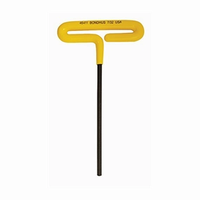 Bondhus 46413 5/16 x 6" Hex Tip Cushion Grip Loop T-Handle with ProGuard Finish, 2 Piece