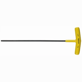 Bondhus 53110 3/16 x 9.8" Ball End Tip Graduated Length T-Handle with ProGuard Finish, Tagged and Barcoded, 2 Piece