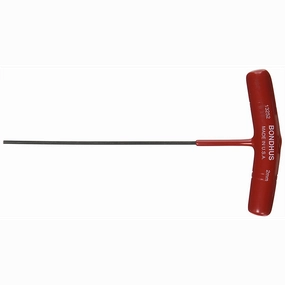 Bondhus 53254 2.5 x 172mm Hex Tip Graduated Length T-Handle with ProGuard Finish, Tagged and Barcoded, 2 Piece