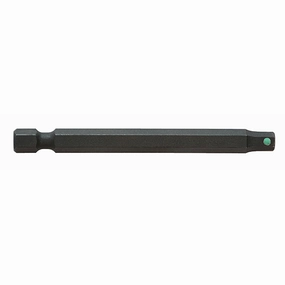 Bondhus 71364 5mm x 3" ProHold Hex End Power Bit with ProGuard Finish