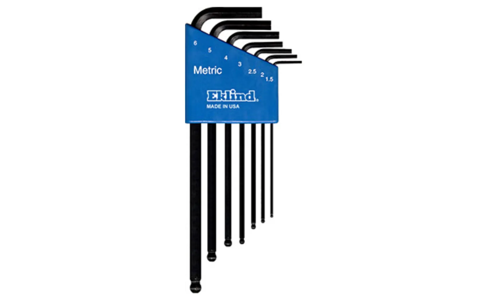Eklind 7-PC Ball Hex-L Wrench Key Set - Metric