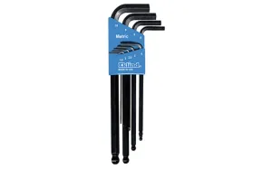 Eklind 9-PC Ball Hex-L Wrench Key Set - Metric