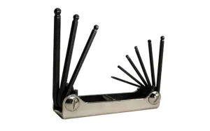Eklind 9-PC Fold-Up Ball Hex Wrench Key Set - SAE