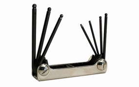 Eklind 7-PC Fold-Up Ball Hex Wrench Key Set - SAE