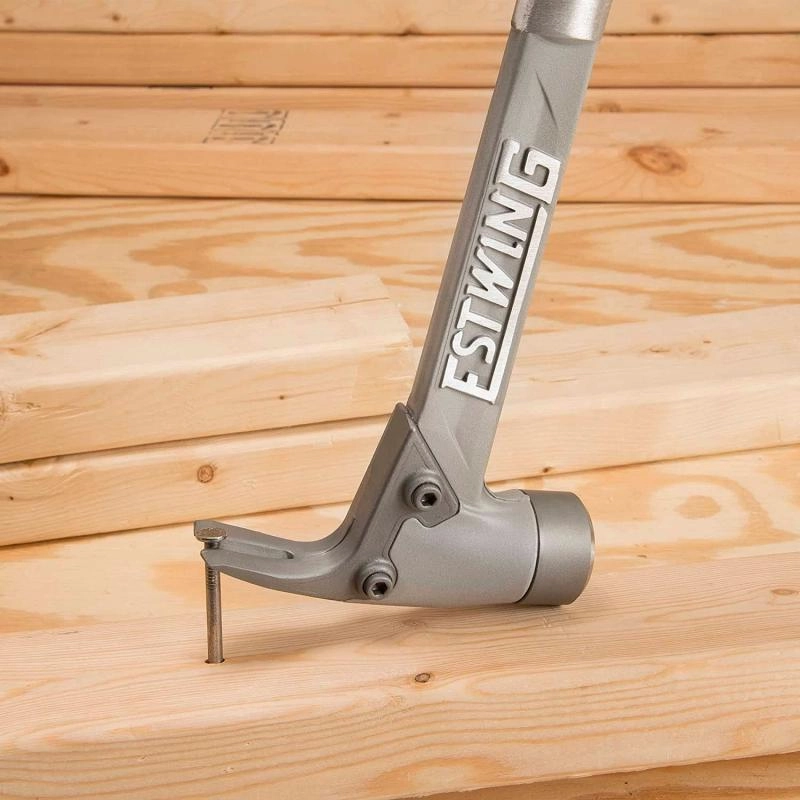 Estwing ALBK Black Vinyl Grip Aluminum Hammer With Smooth Face
