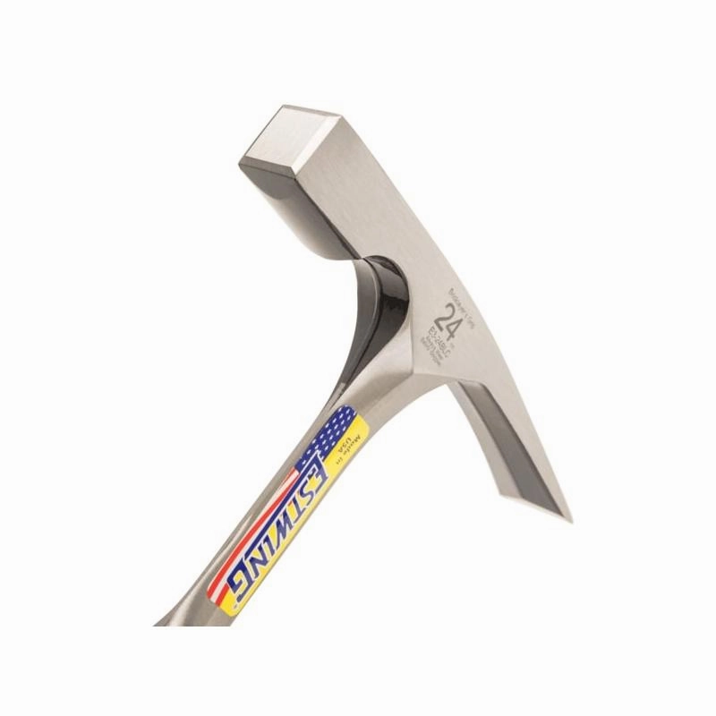 Estwing E3-16BLC 16 Oz Bricklayer W/ Blue Grip , Patented End Cap