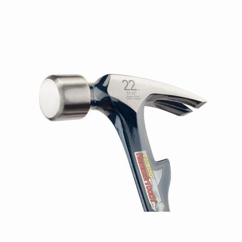 Estwing E6-24T 24 Oz Smooth Face, Hammertooth, Nylon-Vinyl Grip