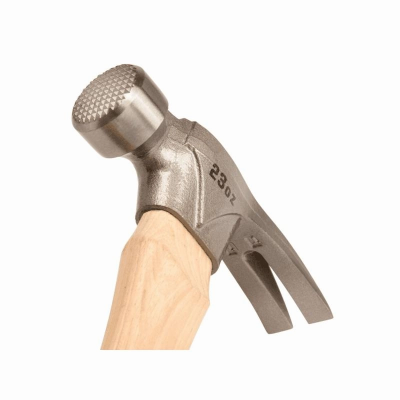 Estwing MRW23LM 23oz. Hickory California Hammer Straight Handle W/Milled face