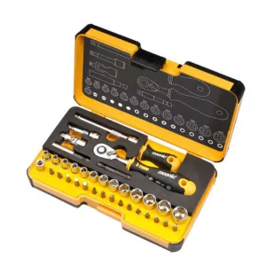 Felo 0715762053 R-Go XL Box Socket Set, 36 Piece