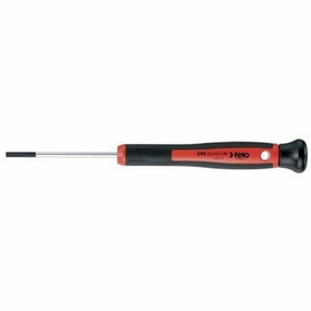 Felo 0715731752 3mm x 7.9" Precision Slotted Screwdriver, 240 Series