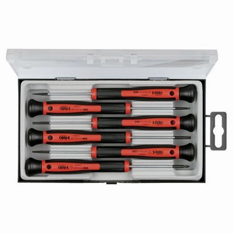Felo 0715731846 TORX and Hex Precision Screwdrivers, 6 Piece