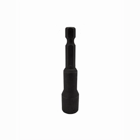 Felo 0715750416 3/8 x 2-5/8 Hex Magnetic Nutsetter with 1/4" Drive