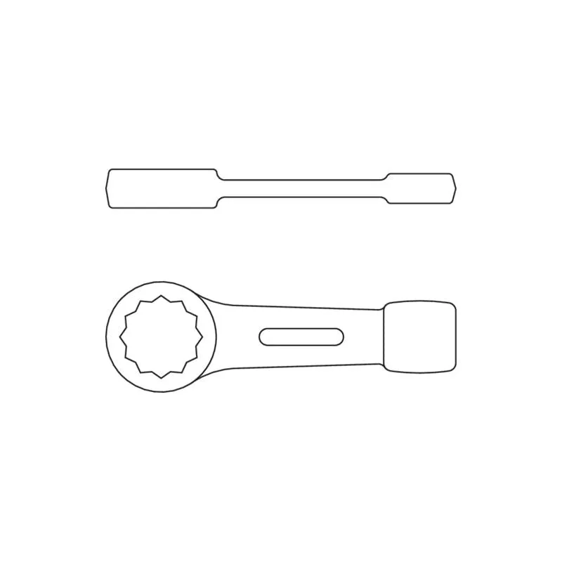 Gedore 6476670 306 Ring Slogging Spanner 90 mm