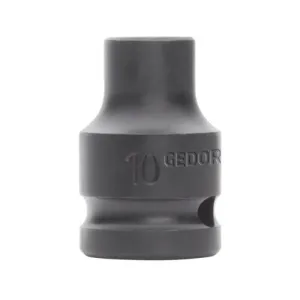 Gedore R63001006 Hex Impact Socket 1/2" Drive 10 mm L.38 mm