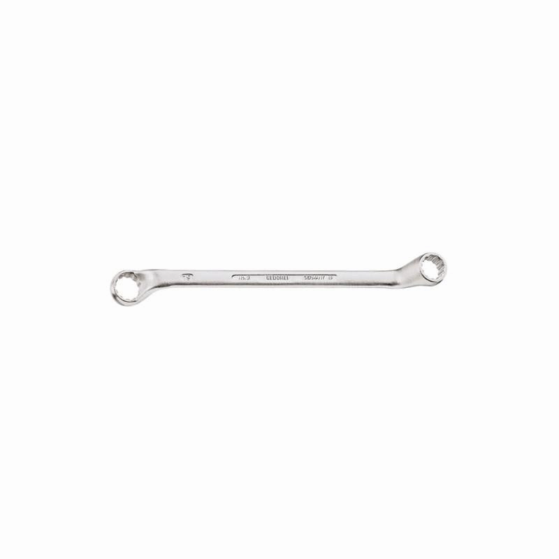 Gedore 6017560 Double ended ring spanner offset 18x19 mm