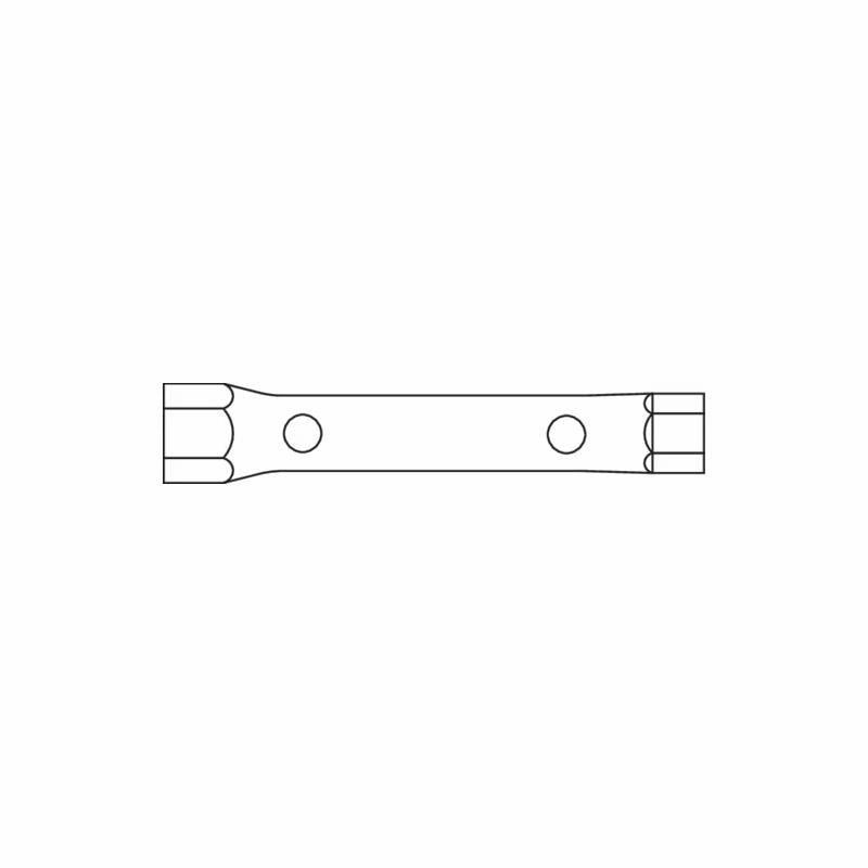 Gedore 6223030 Tubular Box Spanner 16x18 mm
