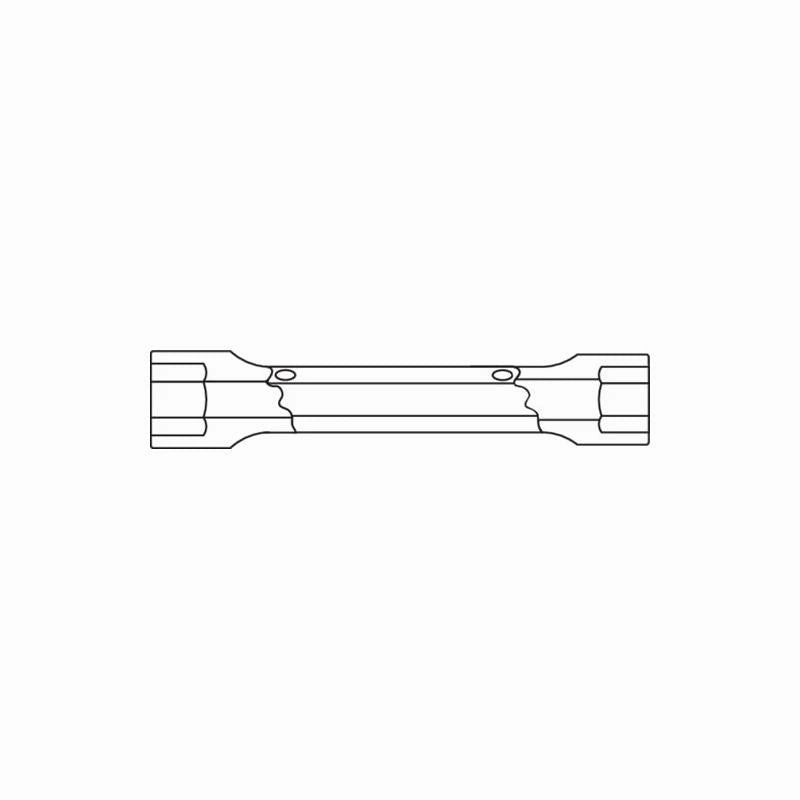 Gedore 6527250 Tubular box spanner 32x36 mm