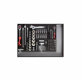 Gedore R22350000 Socket set 1/4 1/2 CT - Module 84 pcs