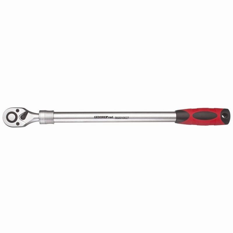 Gedore R60010027 2C-telesc.ratchet revers. 1/2 Inch 460-600mm