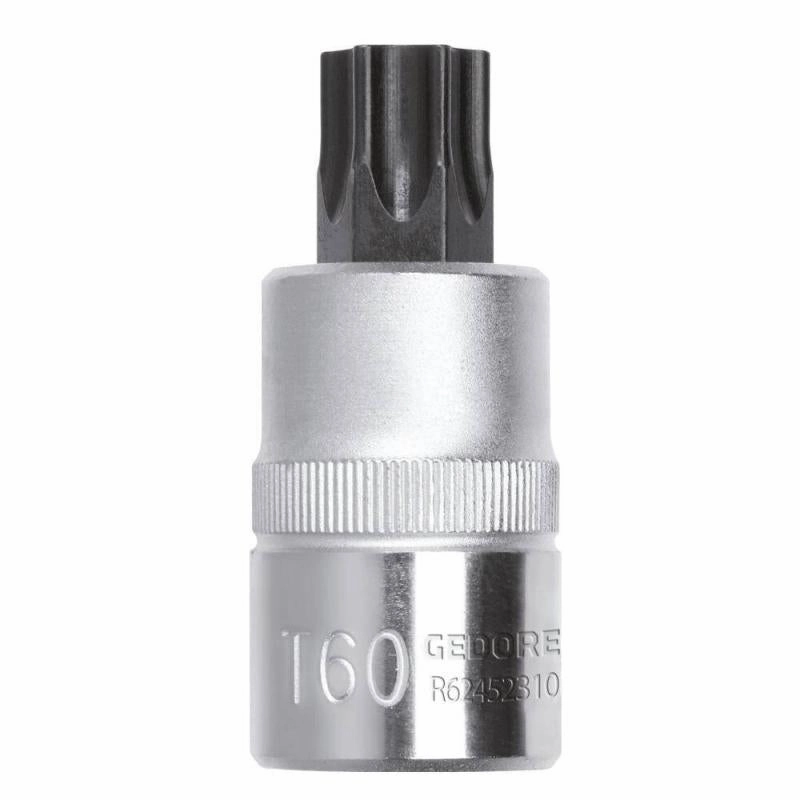 Gedore R62451319 TORX 1/2" Drive Screwdriver Bit Socket T20 L.100 mm