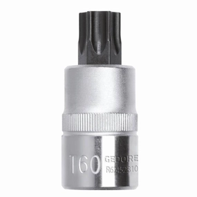 Gedore R62451319 TORX 1/2" Drive Screwdriver Bit Socket T20 L.100 mm