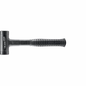 Halder 3379.040 Blackcraft Dead Blow Hammer, Polyurethane Cover, Steel Housing and Handle