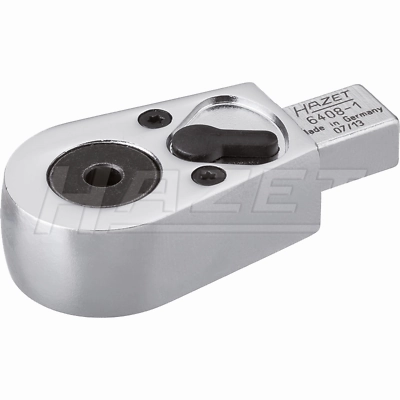 Hazet 6408-1 9 x 12mm Hex. Hollow 8mm (5/16") Insert Reversible Ratchet for Bits