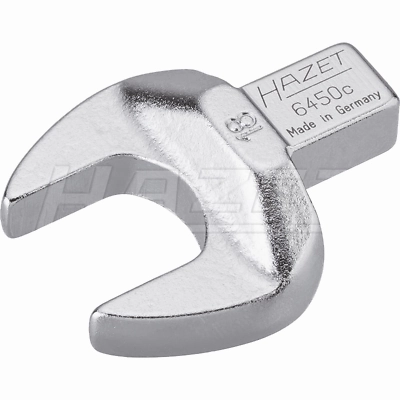 Hazet 6450C-18 9 x 12mm Hexagon 18 Insert Open-End Wrench