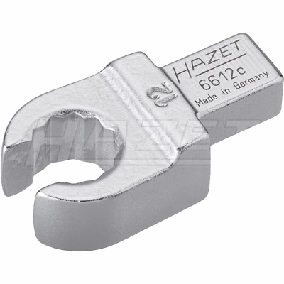 Hazet 6612C-12 9 x 12mm 12-Point 12 Open Insert Box-End Wrench