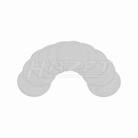 Hazet 9033-5-04/10 Spare grinding pads, grain size 320, d=76.2 mm