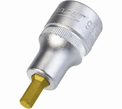 Hazet 986A-7/32 7/32 Hexagon 1/2 Square Screwdriver Socket