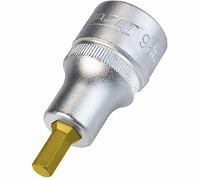 Hazet 986A-7/32 7/32 Hexagon 1/2 Square Screwdriver Socket