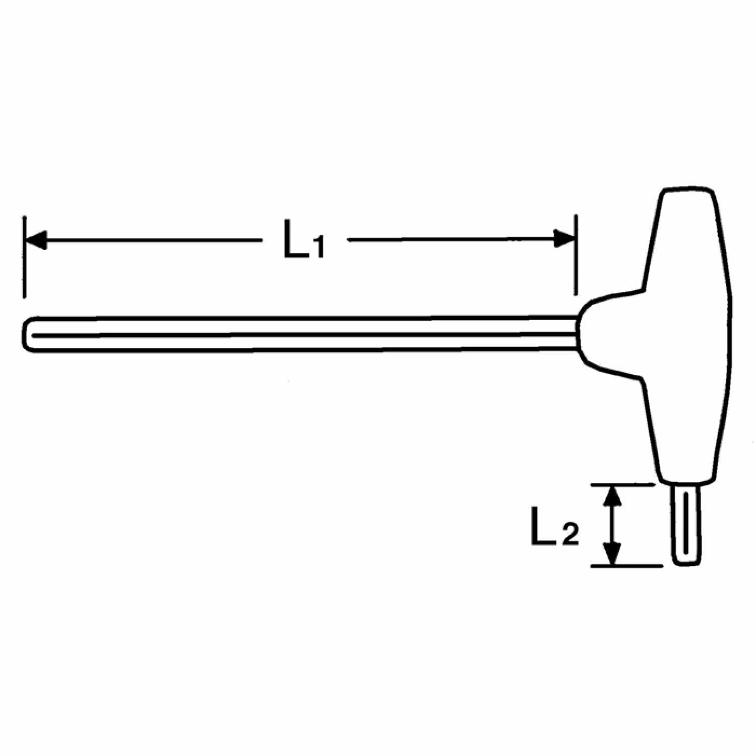 Heyco 01337004080 Hexagonal Head Wrenches for hexagon socket screws