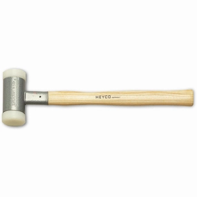 Heyco 01530005000 Dead Blow Nylon Hammer With Hickory Handle, 50 mm