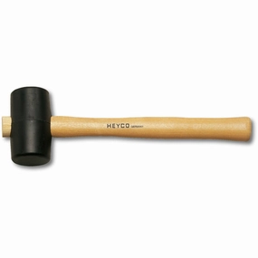 Heyco 01540000400 Rubber Mallets With Ash Handle, 90 mm