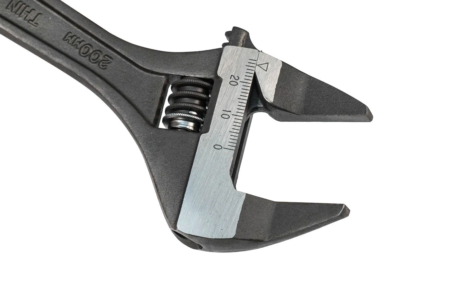 Japanese Thin Bent-Nose Adjustable Wrench