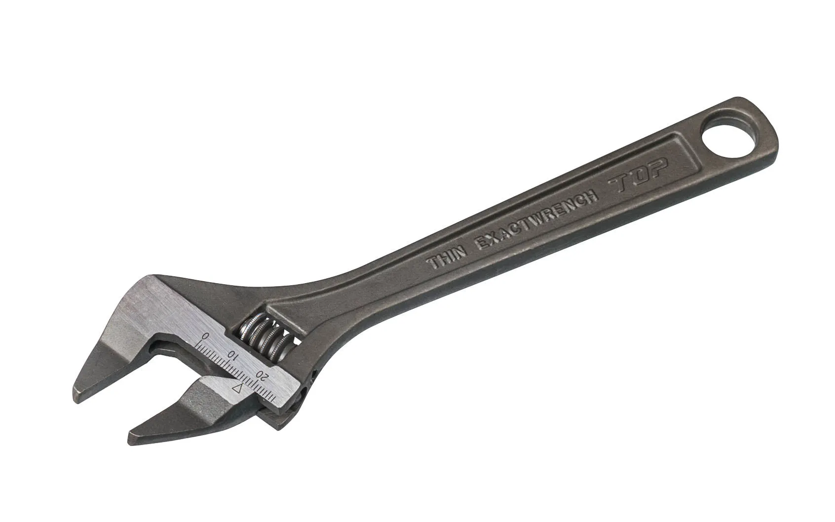 Japanese Thin Bent-Nose Adjustable Wrench
