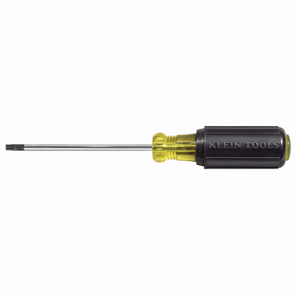 Klein Tools 19544 T25 TORX Screwdriver, Round Shank, Cushion Grip