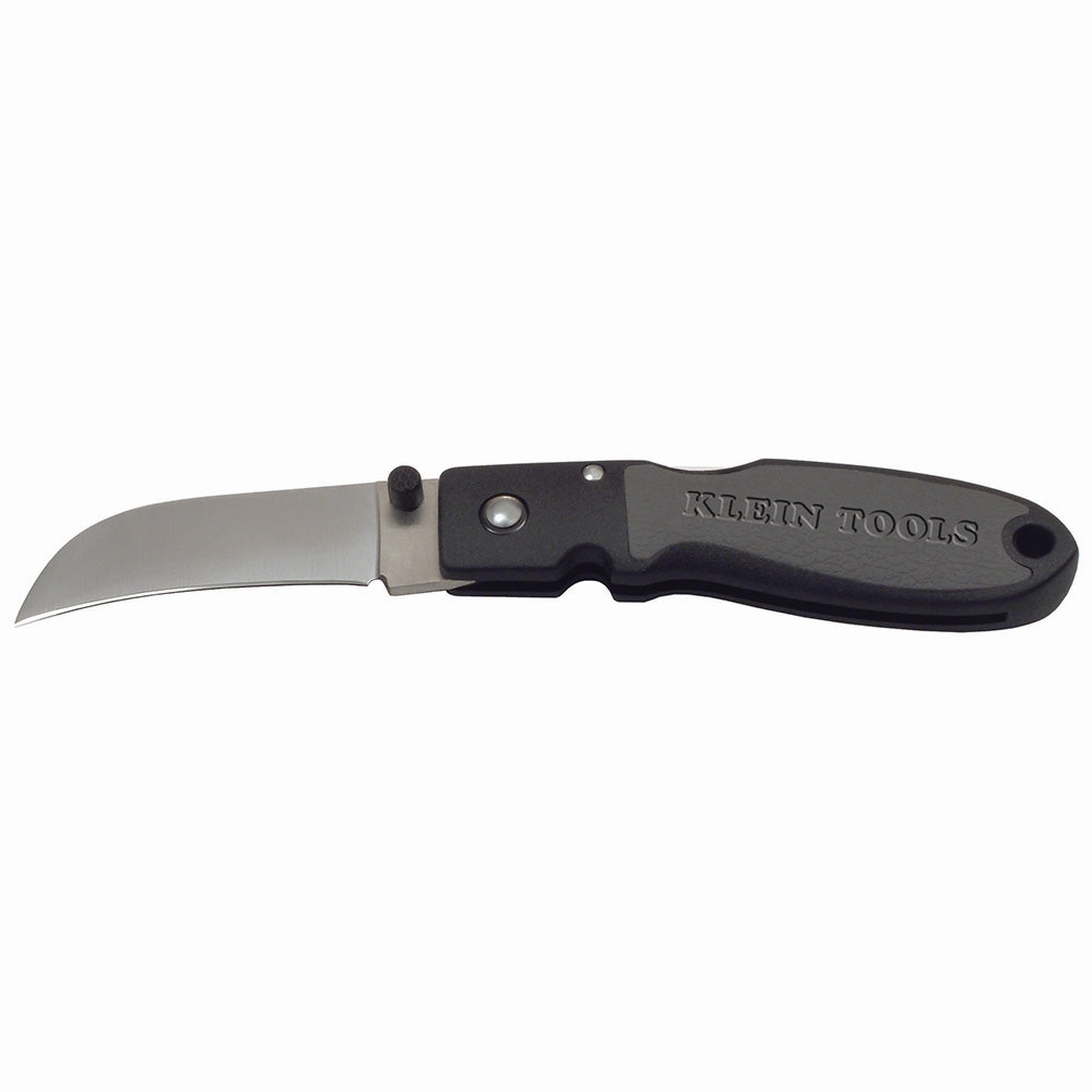 Klein Tools 44004 Lightweight Lockback Knife 2-1/2-Inch Black
