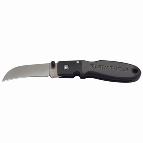 Klein Tools 44004 Lightweight Lockback Knife 2-1/2-Inch Black